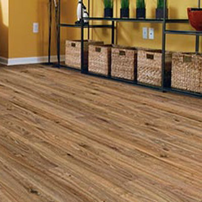 Industrial Laminated Wooden Flooring in Camp